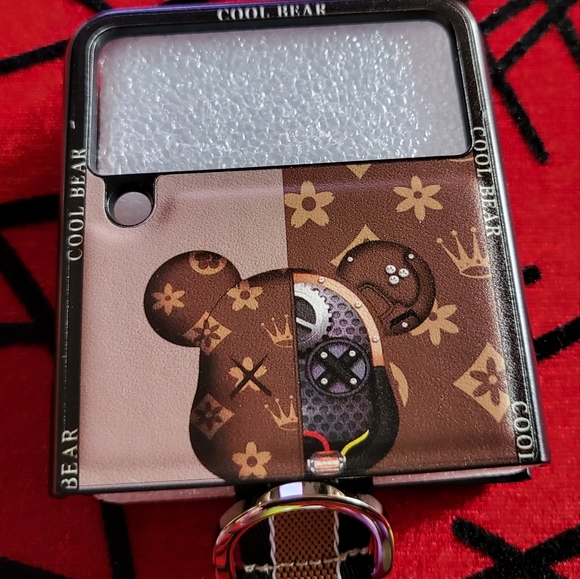 Samsung Galaxy Z Flip3 5G Clear case with Catoon Print F - Picture 5 of 10